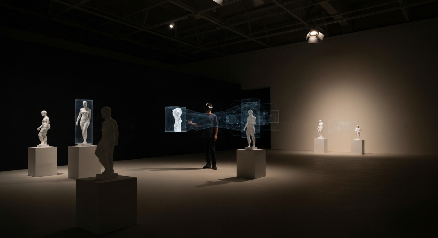 Mixed-reality immersive installation