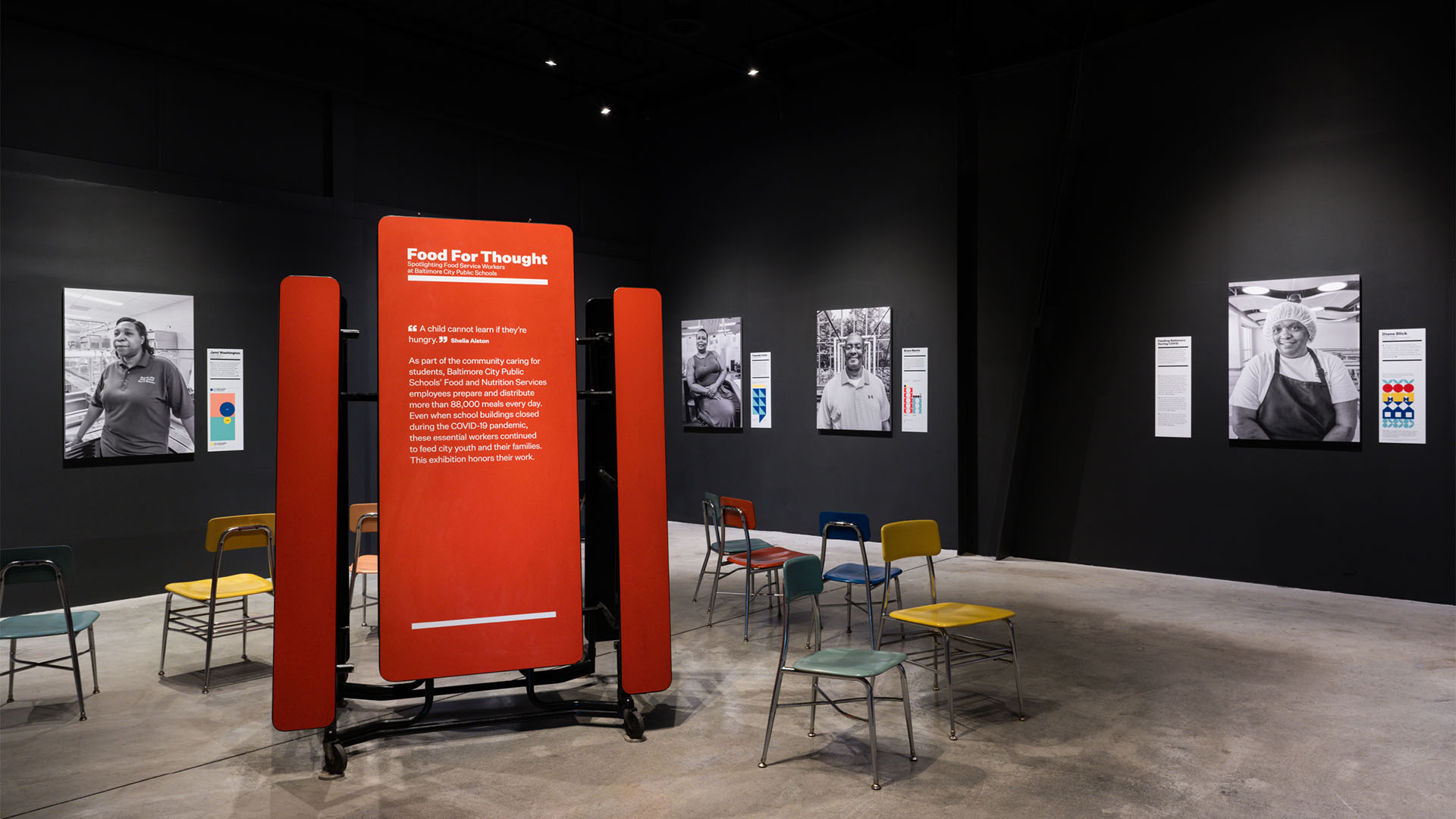 Food for Thought exhibition overview - Photo: Vivian Marie Doering