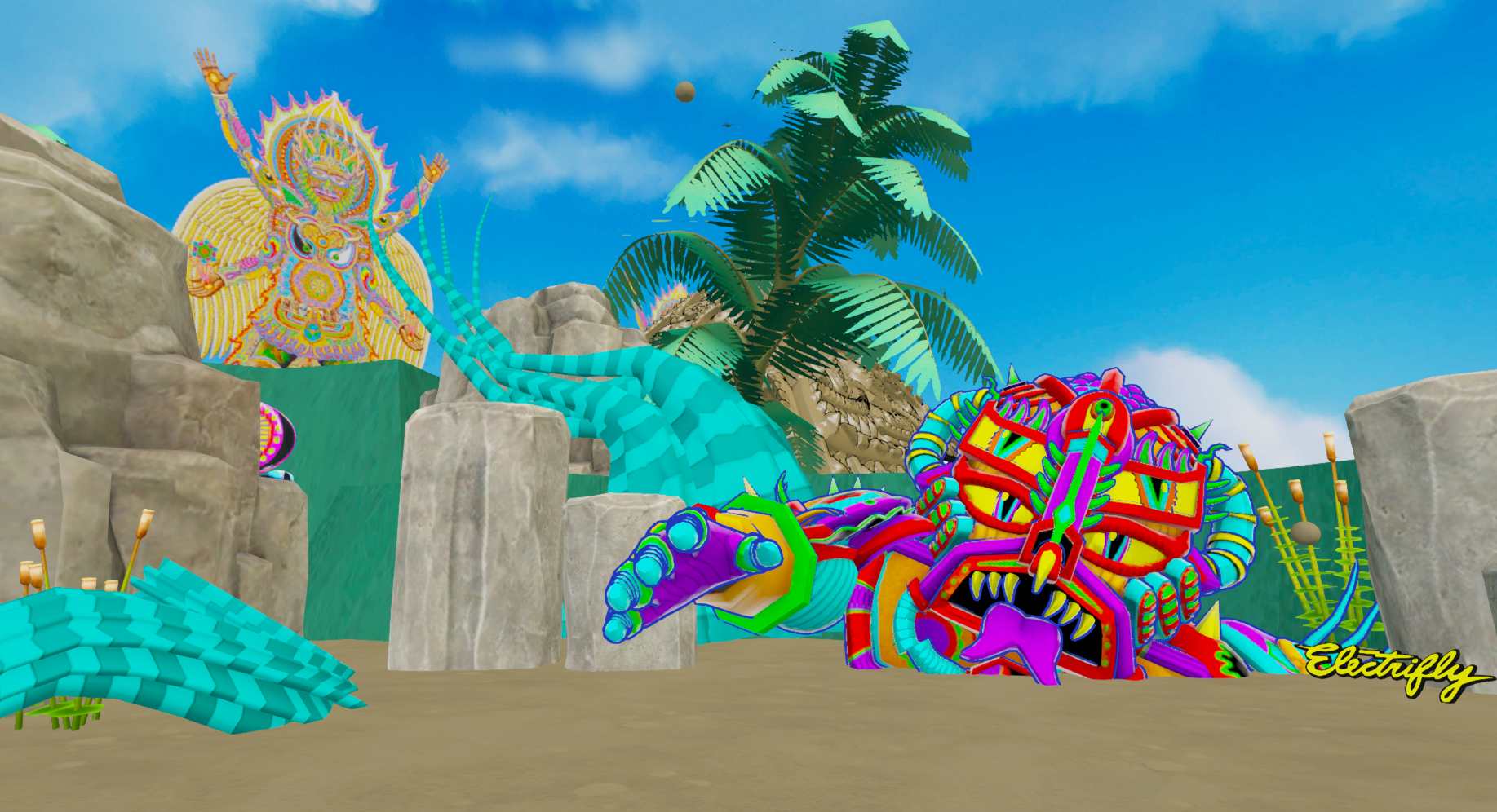 Chris Dyer VR mud world