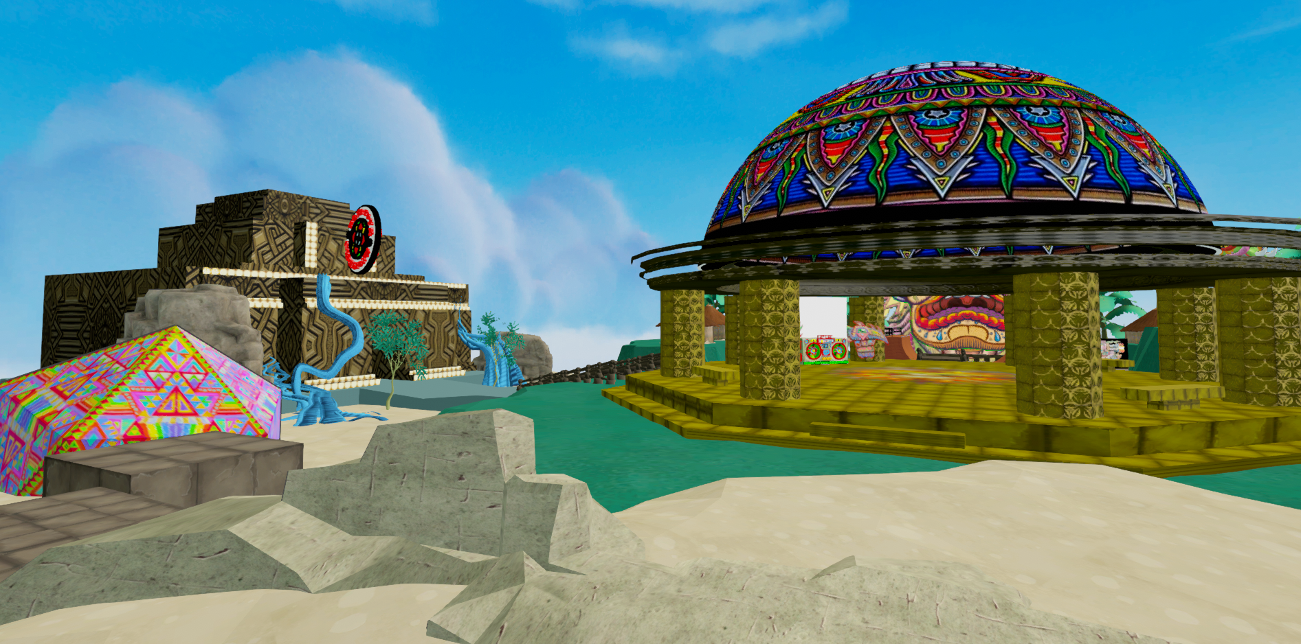 Chris Dyer VR dome scene