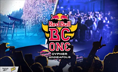 Red Bull BC One Cypher Minneapolis event graphic - courtesy of Red Bull
