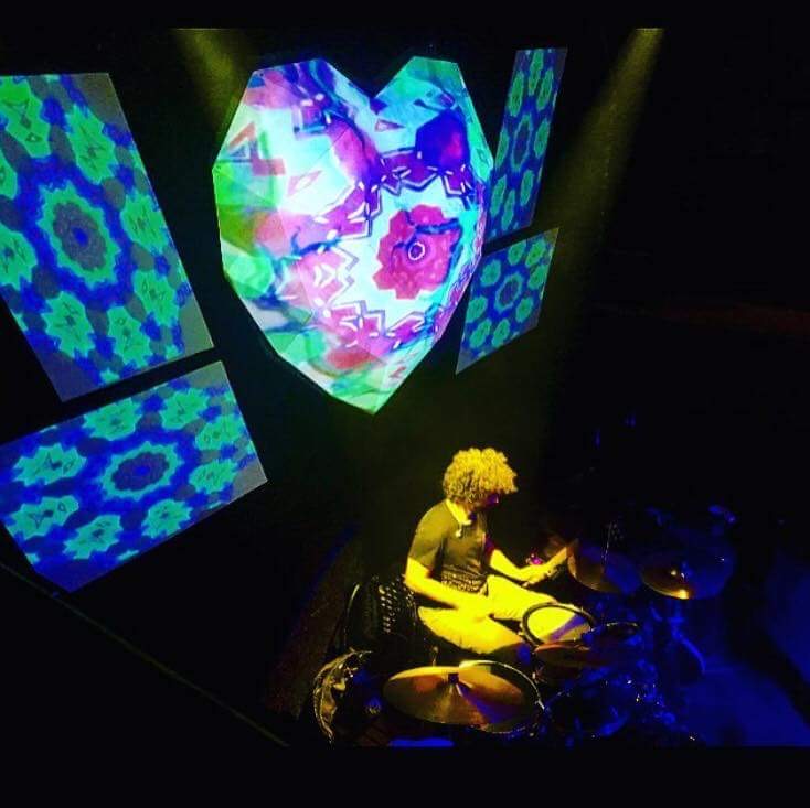 Stage design projection mapping