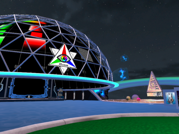 VR dome party stream